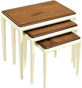 Bolivia Ceviz Krem Zigon Sehpa