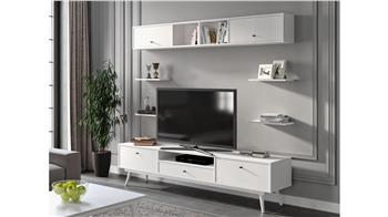 Fleksi Beyaz TV Ünitesi