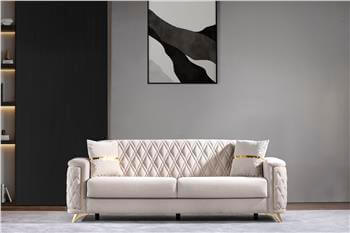 Flora Üçlü Sandıklı Kanepe