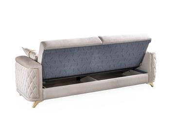 Flora Üçlü Sandıklı Kanepe