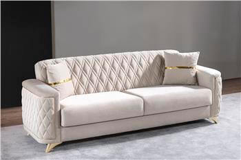 Flora Üçlü Sandıklı Kanepe