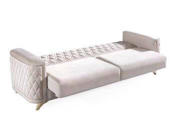 Flora Üçlü Sandıklı Kanepe