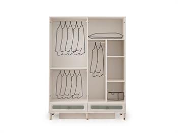 Irmak MDF 4 Kapaklı Dolap