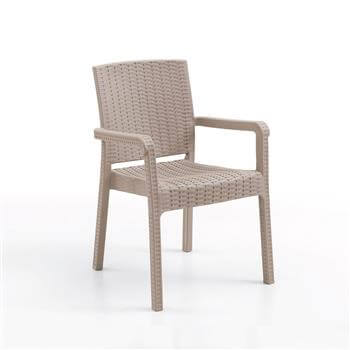 King Kollu Rattan Sandalye