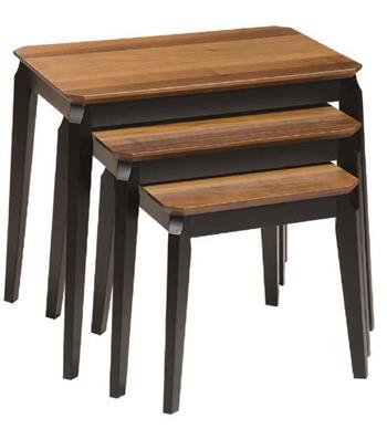 Lotto Siyah Zigon Sehpa