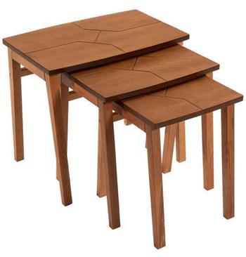 Malta Ceviz Zigon Sehpa