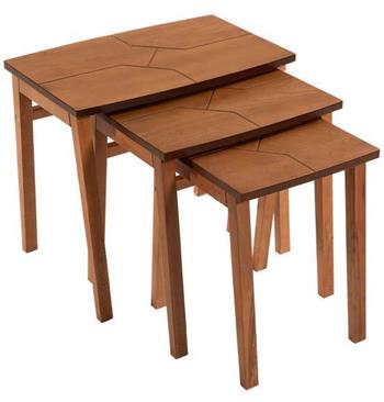 Malta Ceviz Zigon Sehpa