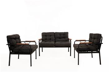 Melisa Balkon Takımı Antrasit