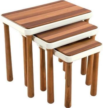 Milan Ceviz Zigon Sehpa