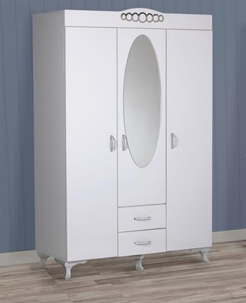 Mobi 3 Kapaklı Dolap