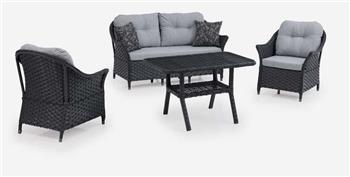Orkide Rattan İkili Oturma Grubu
