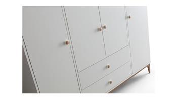 Polo 4 Kapaklı Dolap