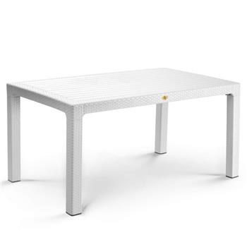 Rattan 90x150 Camsız Bahçe Masası