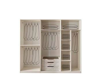 Solar 6 Kapaklı Dolap