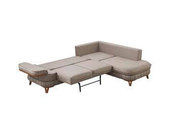 Toledo Çift Kişilik Yataklı Mini Köşe Koltuk