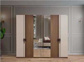 Viva 6 Kapaklı Dolap