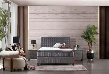 Wooly Gri Yatak Seti