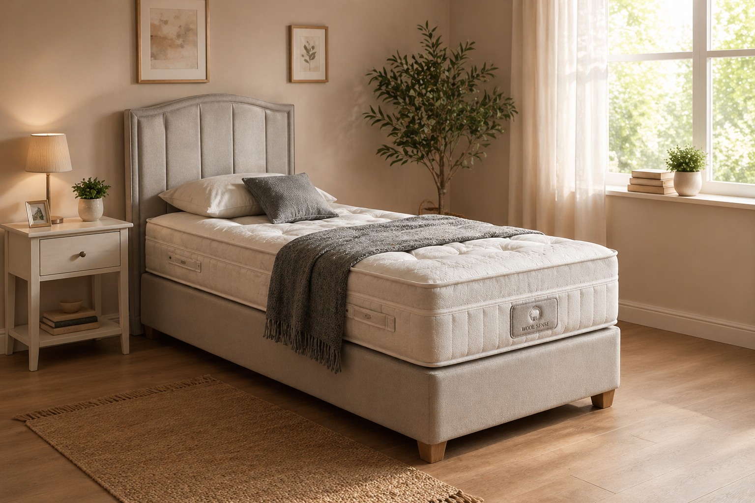 Tek Kişilik Yatak Baza ve Başlık Setleri