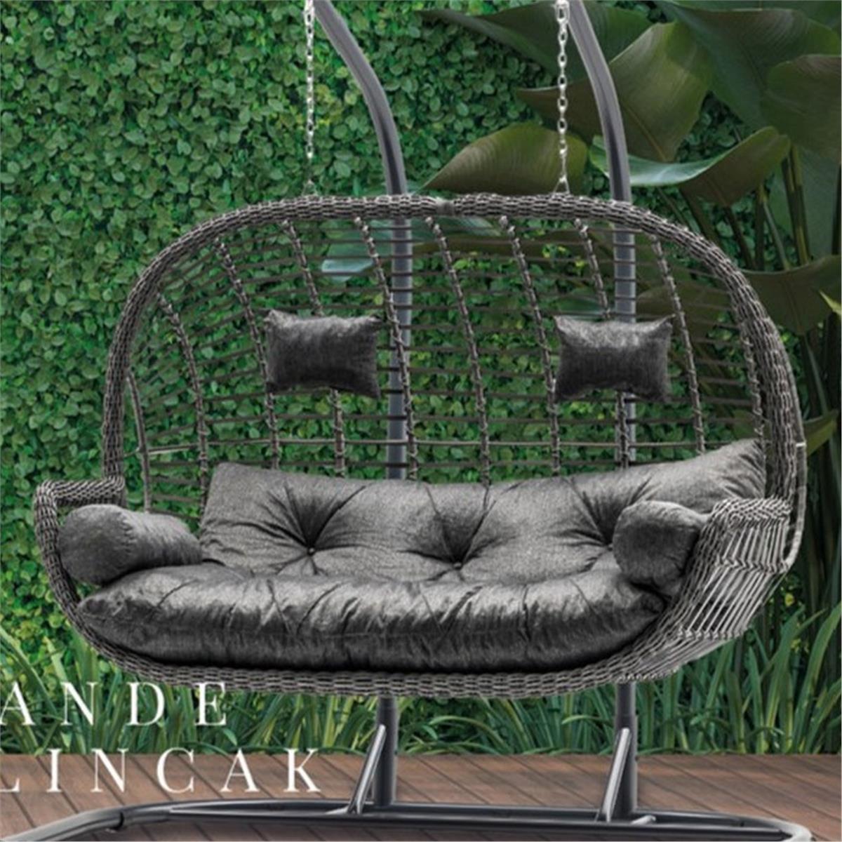 Grande İkili Rattan Salıncak_Ende Mobilya_luleburgaz