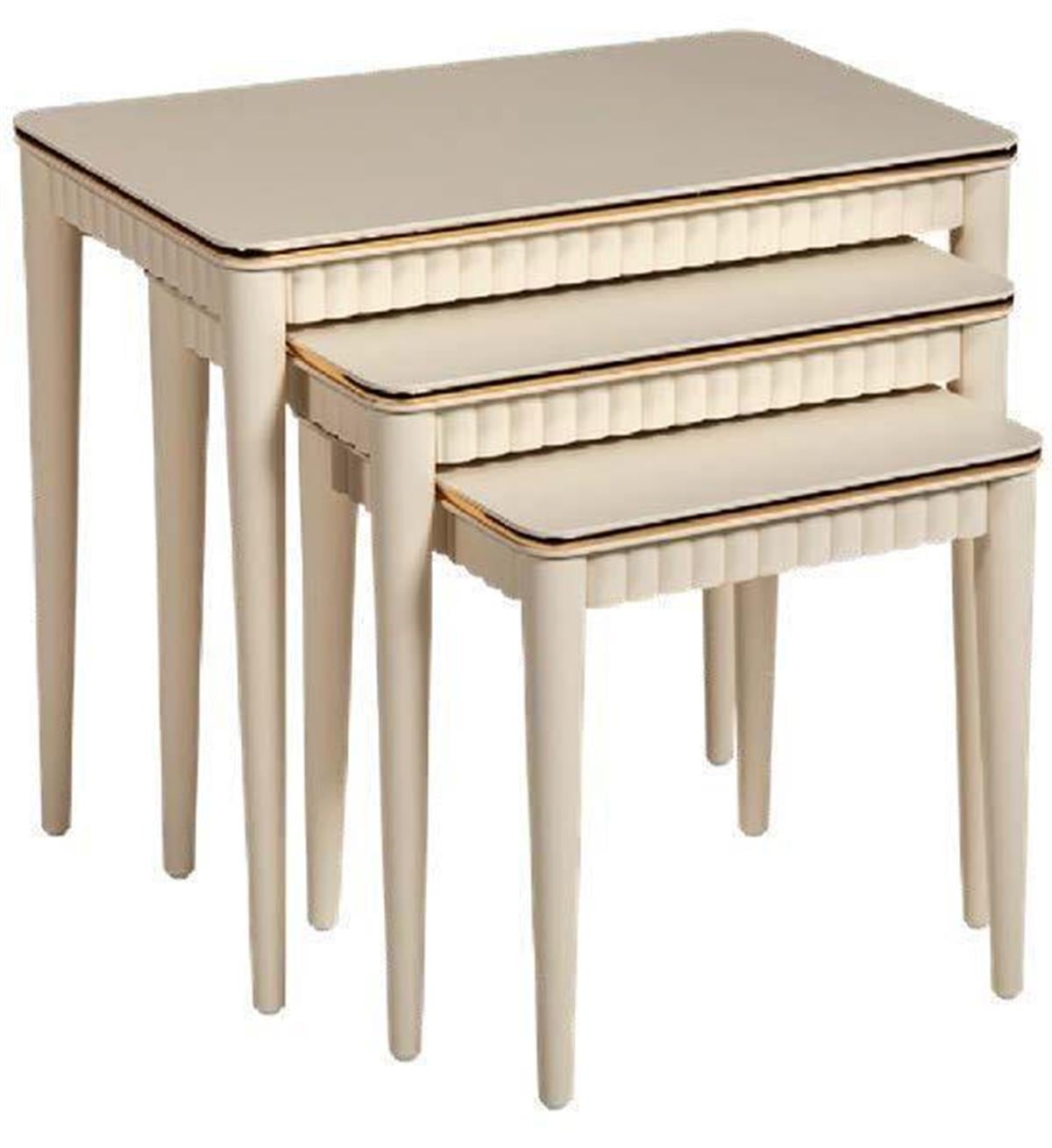 Lodos Krem Zigon Sehpa_Ende Mobilya_luleburgaz