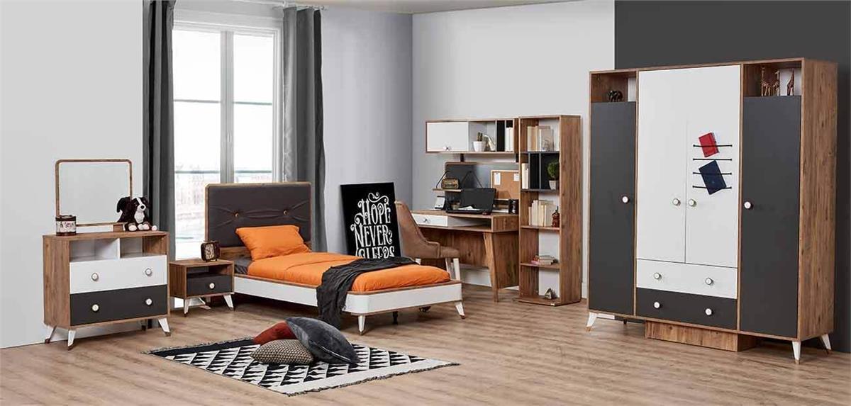 Smart 4 Kapaklı Genç Odası_luleburgaz_Ende Mobilya