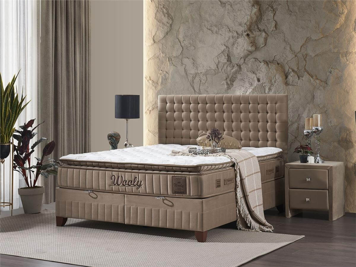 Wooly Kahve Yatak Seti