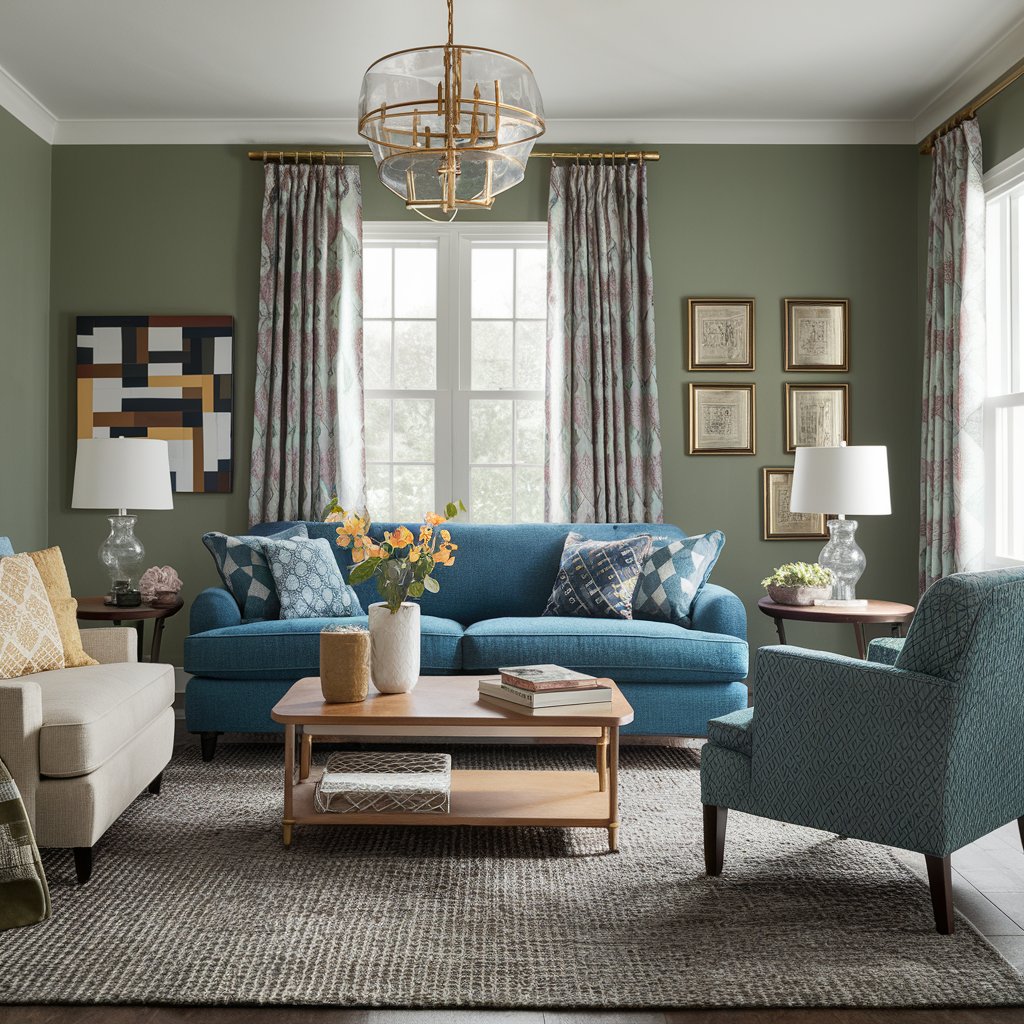 Enhance your home with expert tips on harmonizing furniture colors and patterns for a chic interior design.