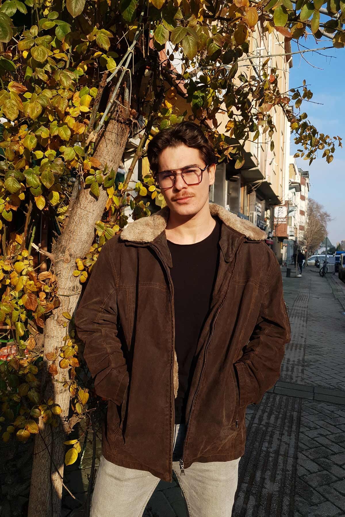 Angelo Litrico Vintage Deri Kaban