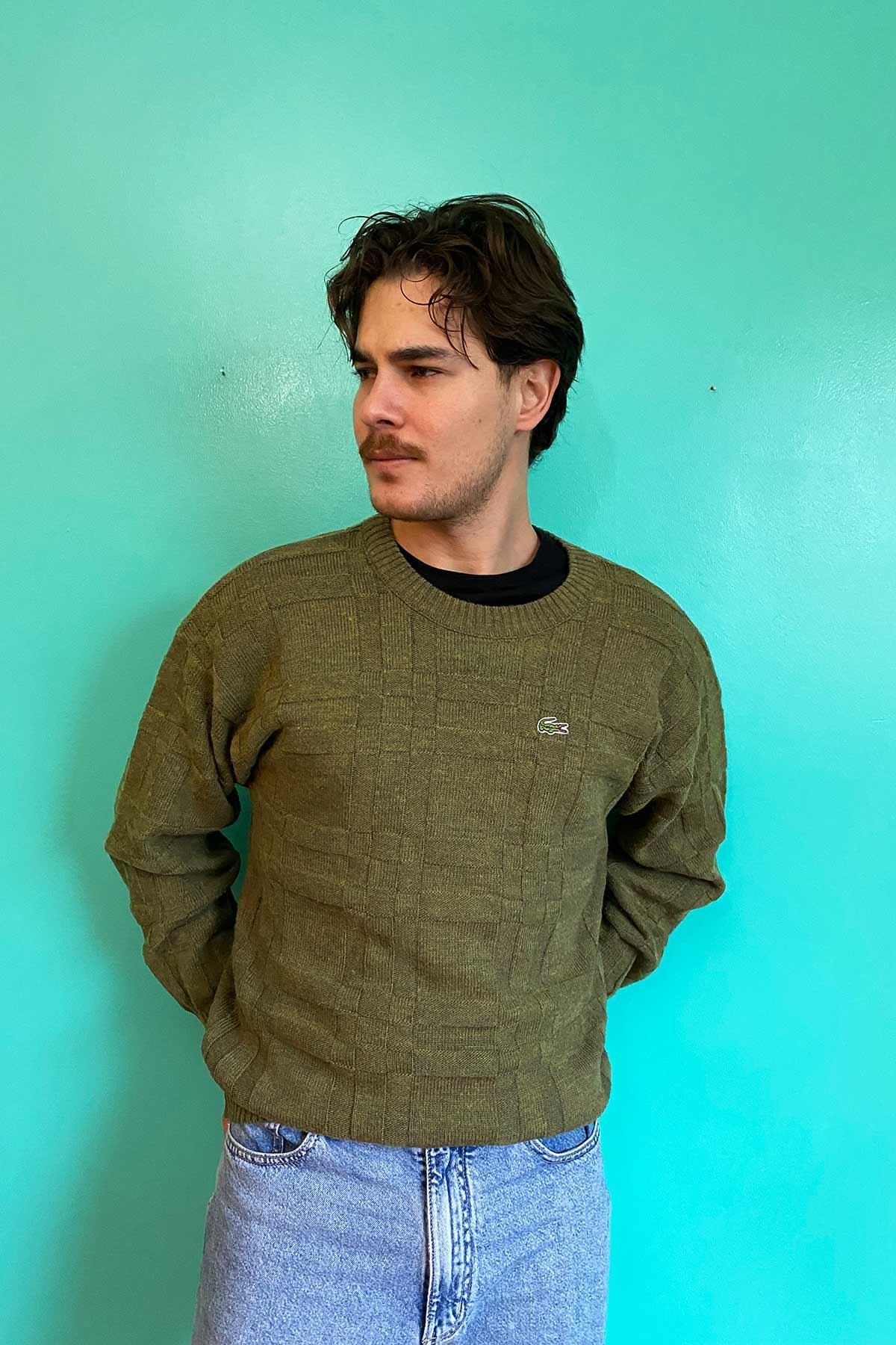 Lacoste Vintage Yün Kazak