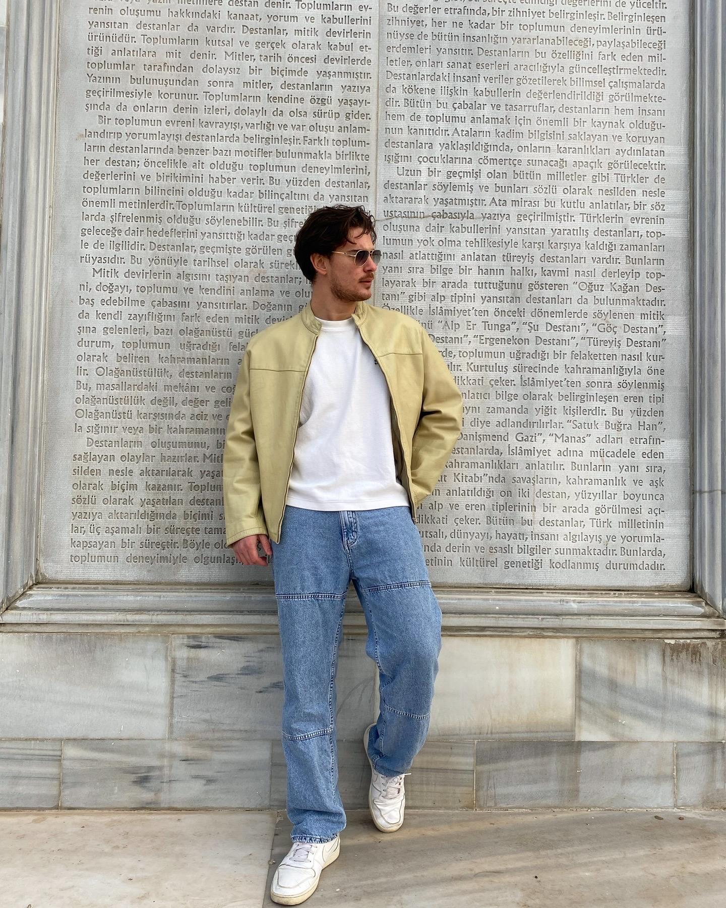 Montgomery Vintage Deri Ceket