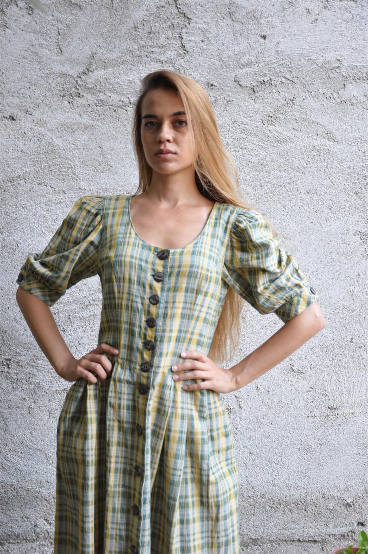 vintage bavyera elbise