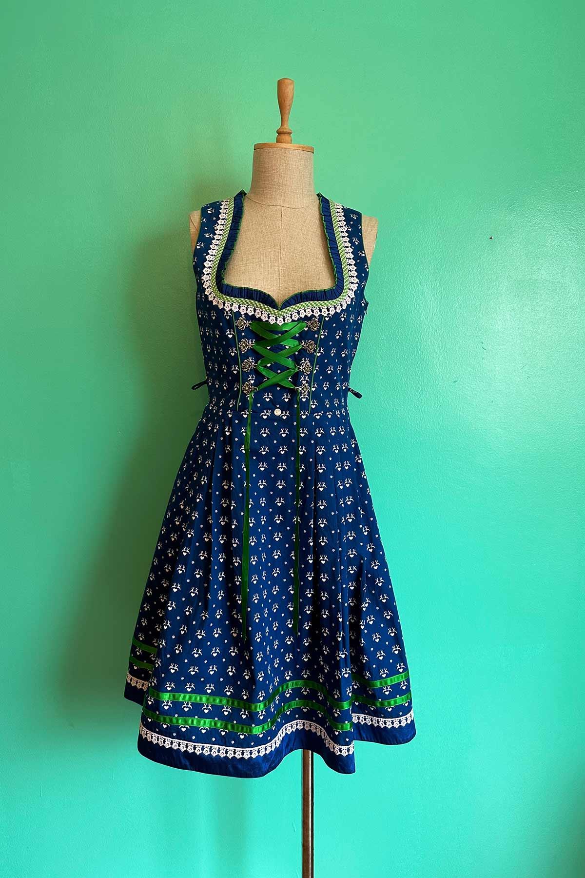 Vintage Bavyera Elbise