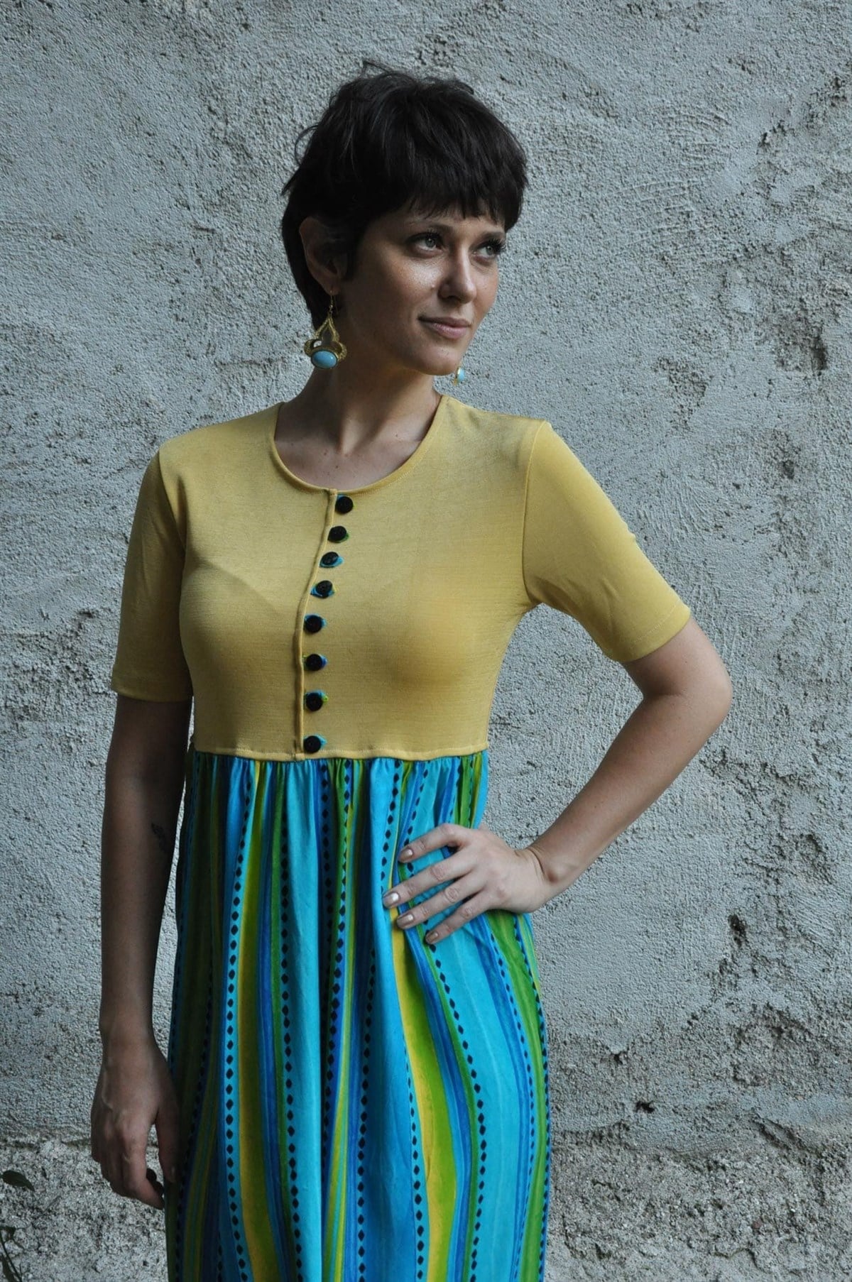 Vintage Elbise