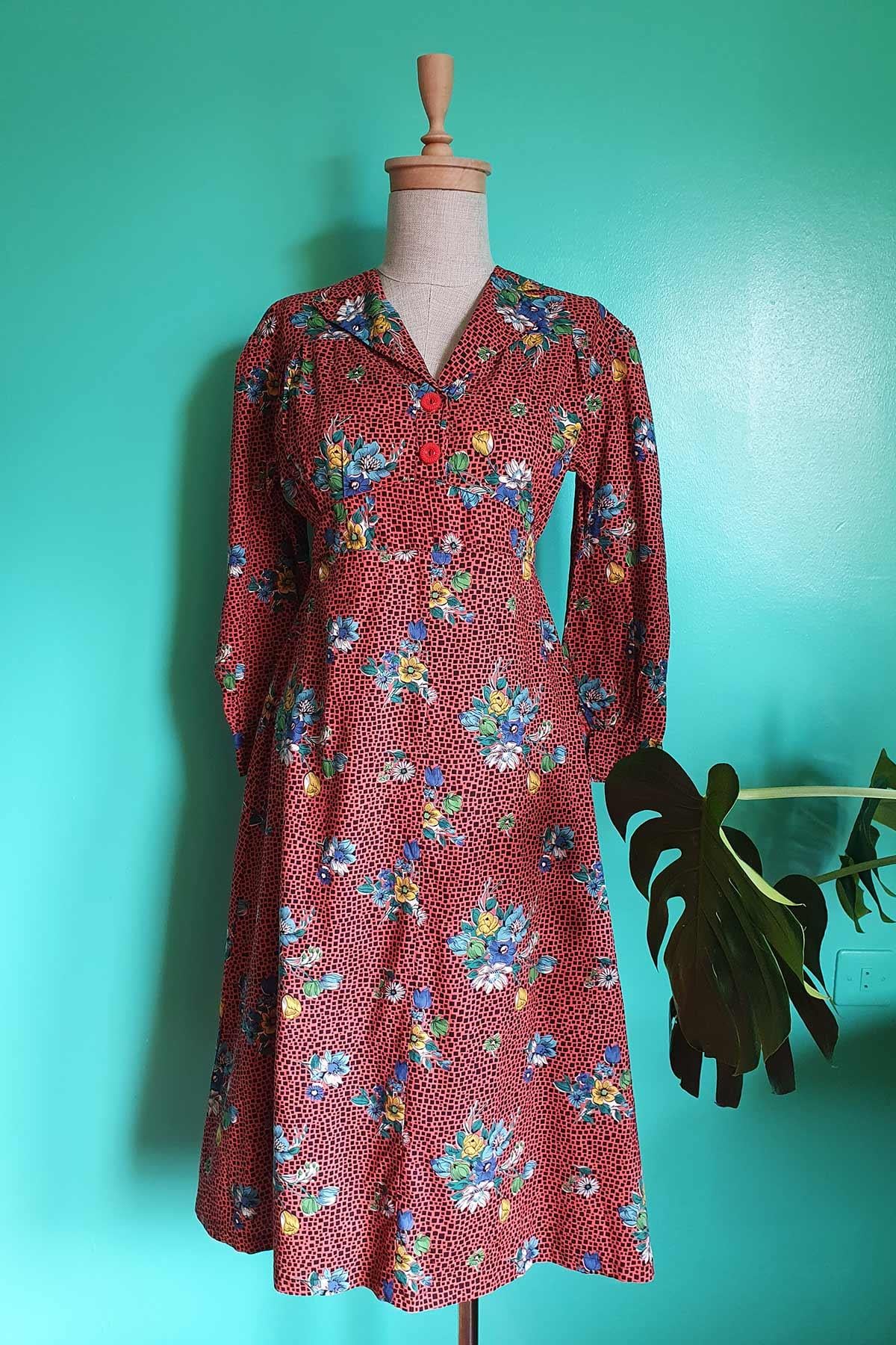 Vintage Elbise
