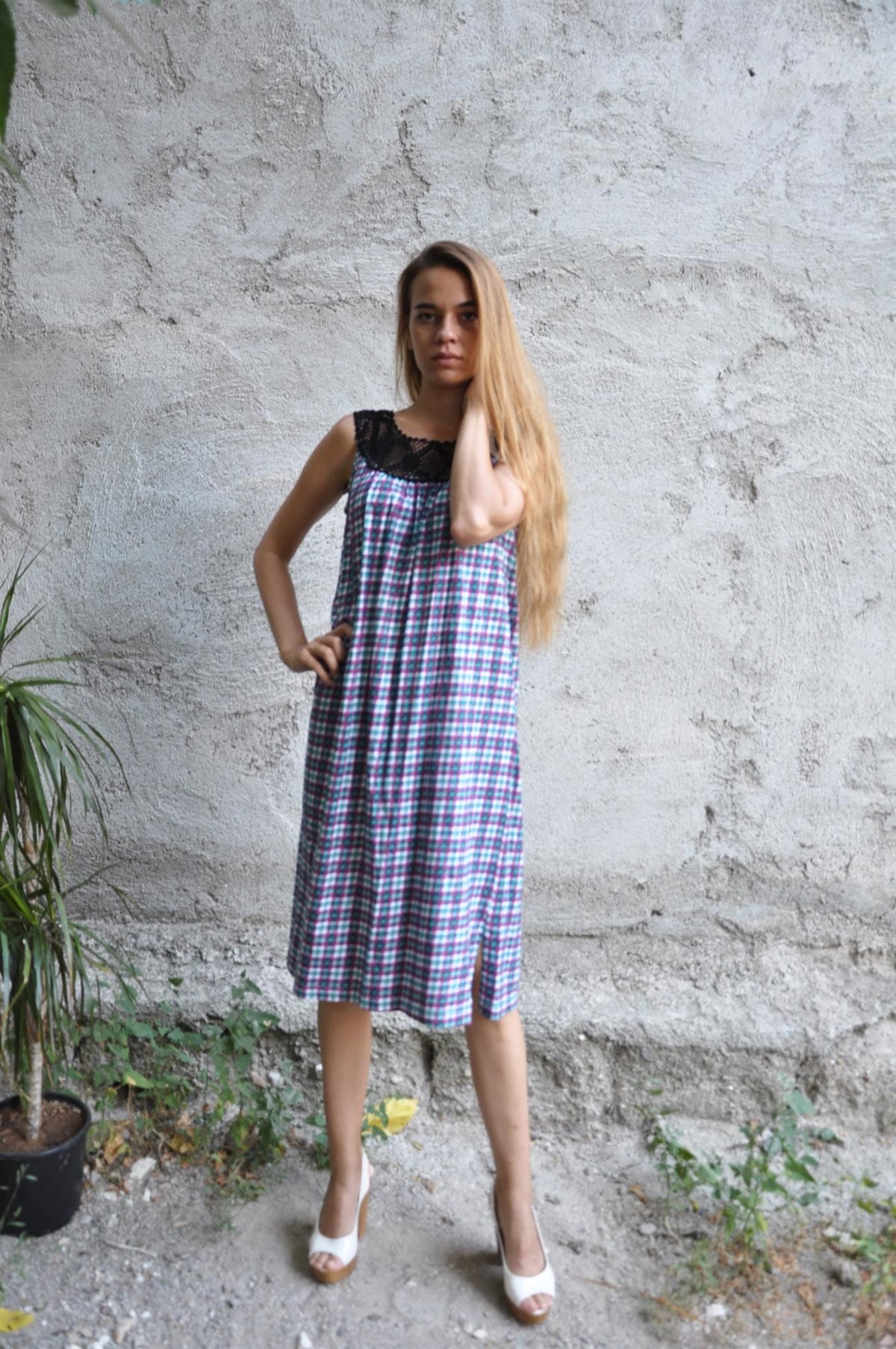 vintage elbise
