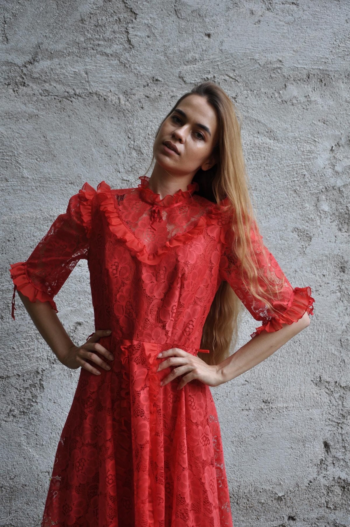vintage elbise