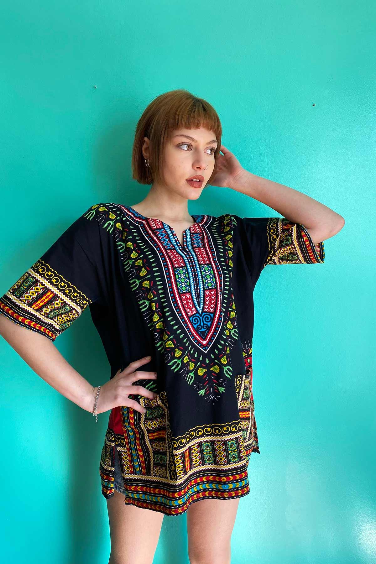 Vintage Etnik Bluz