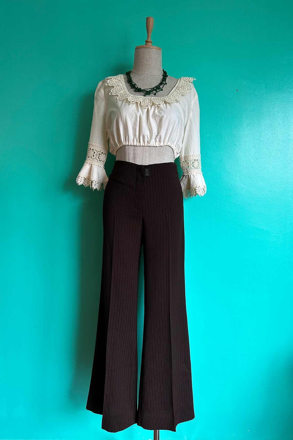 Vintage İspanyol Paça Pantolon