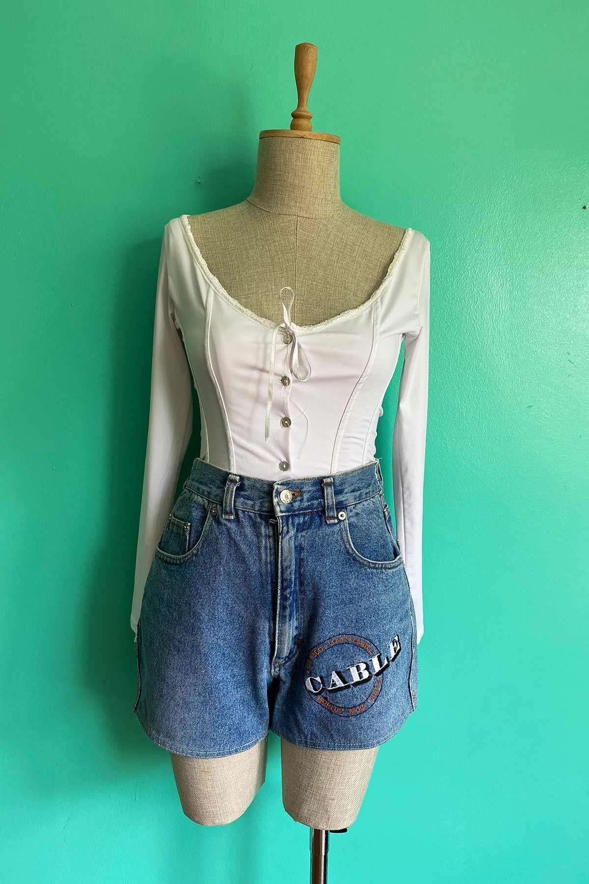 Vintage Jean Şort