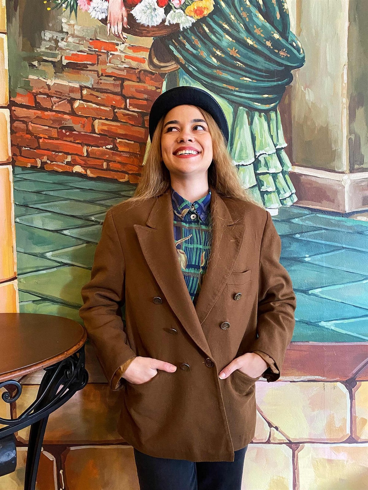 Vintage Kaşe Blazer