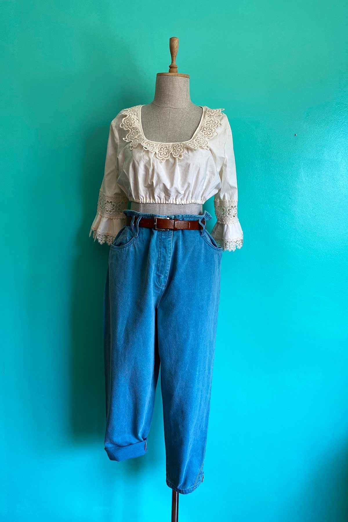Vintage Kot Pantolon