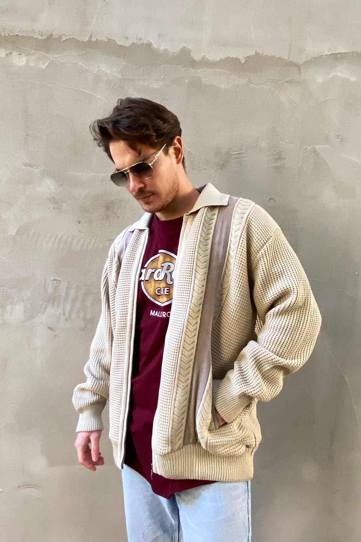 Vintage Oversize Hırka