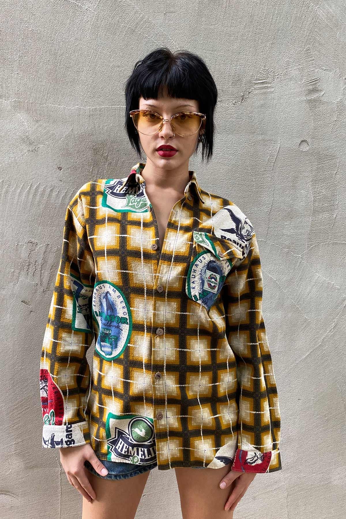 Vintage Unisex Gömlek