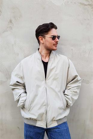 Vintage Mevsimlik Bomber Mont