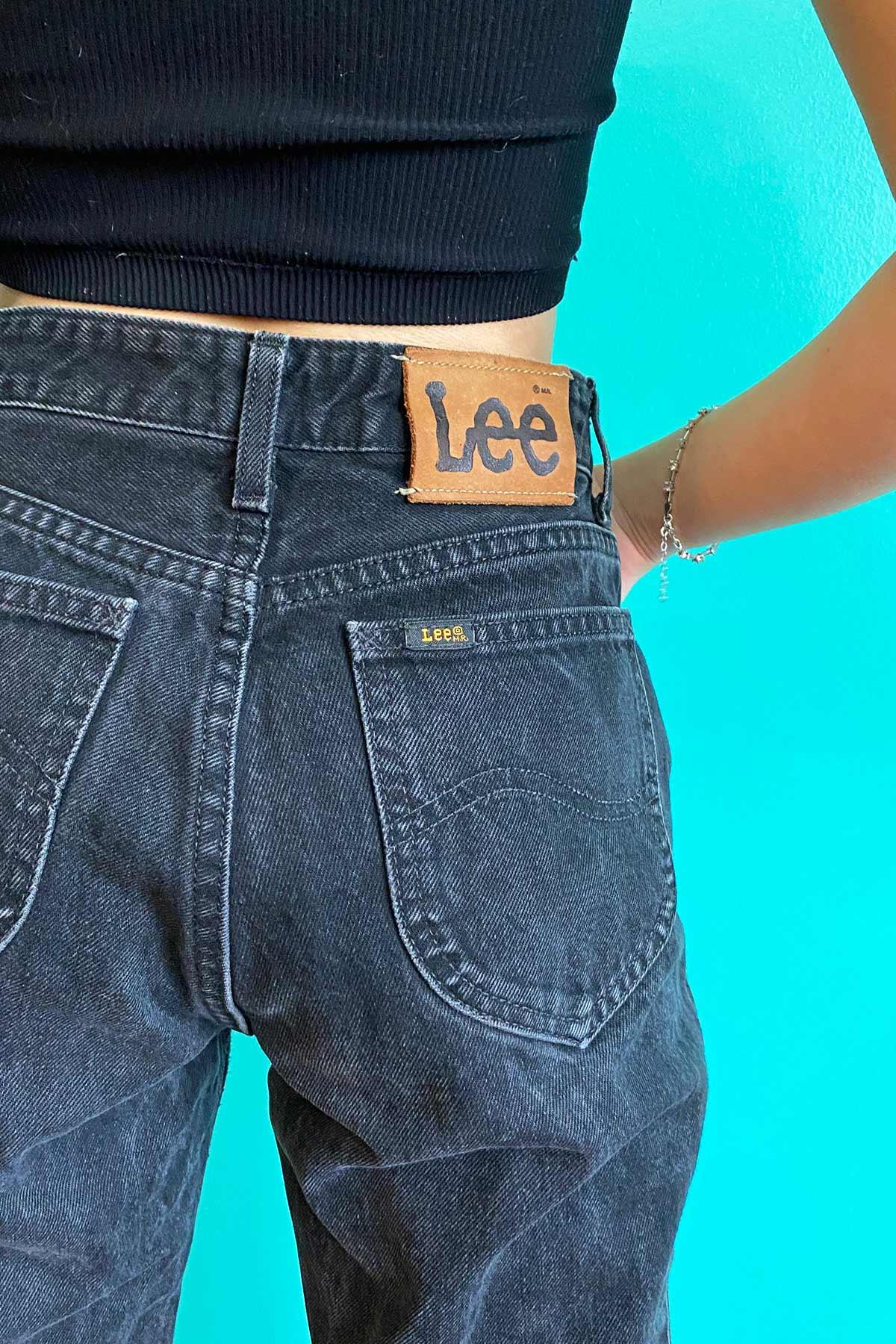 Lee Vintage Siyah Jean Pantolon