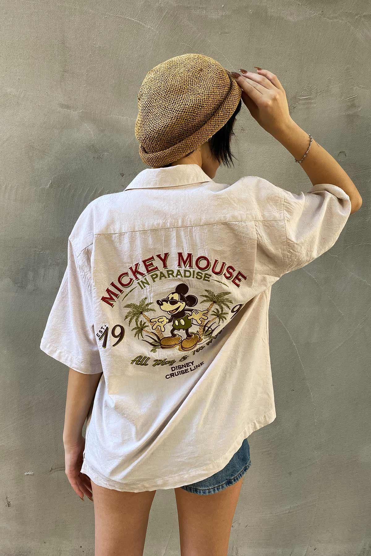 Mickey Mouse Vintage Gömlek