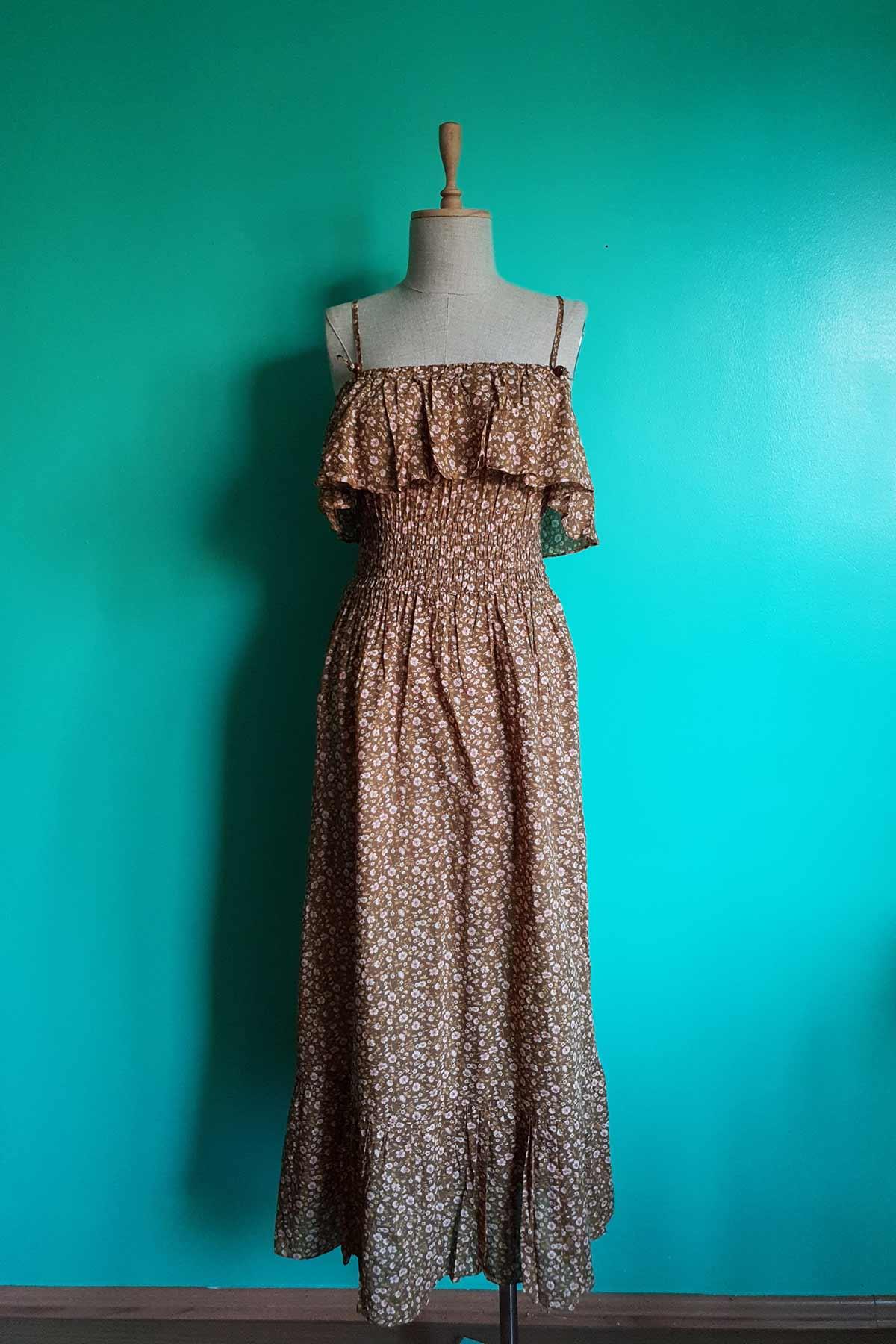 Roman Vintage Pamuk Elbise
