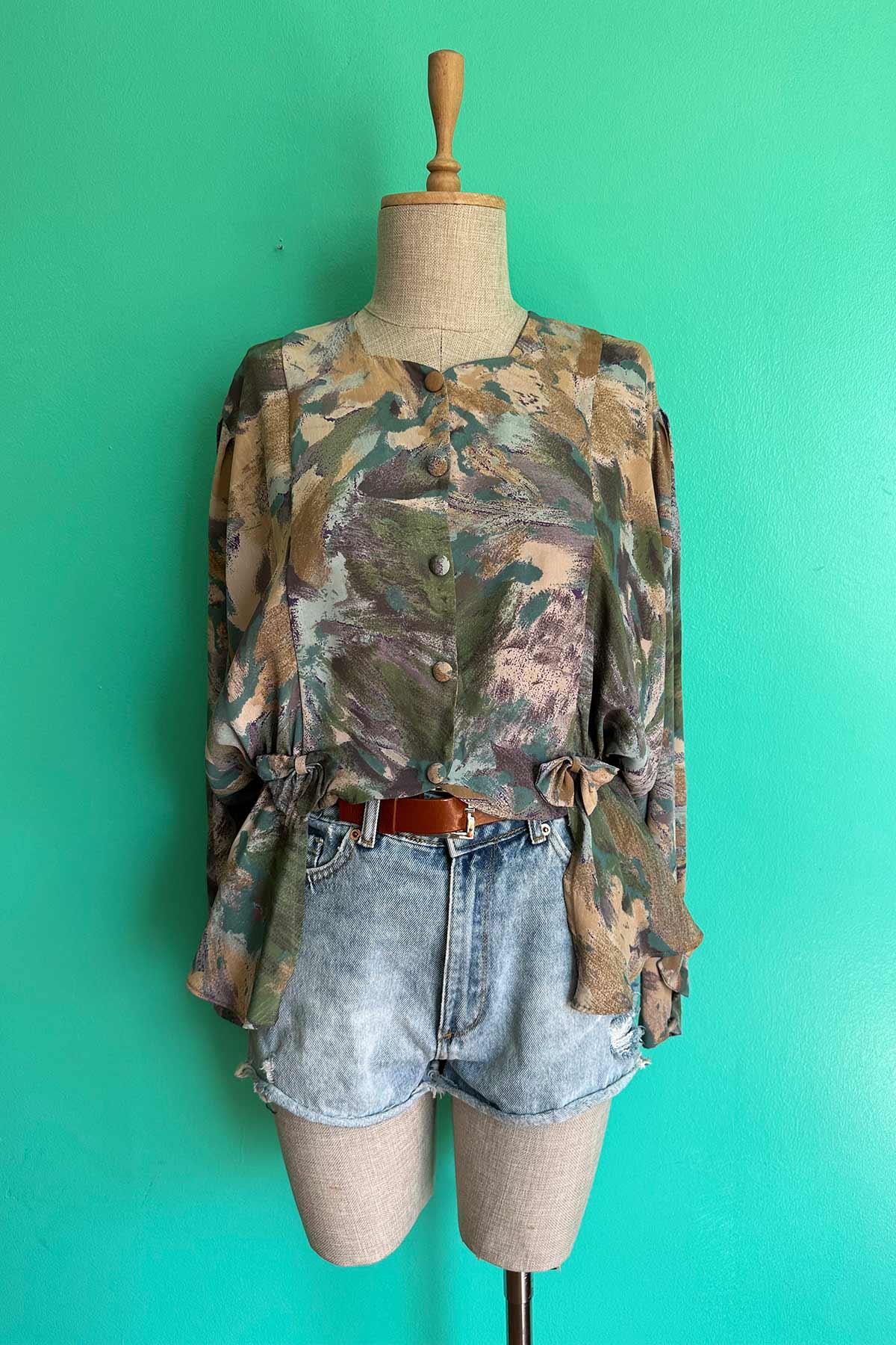 Vintage 60lar Özel Dikim Gömlek