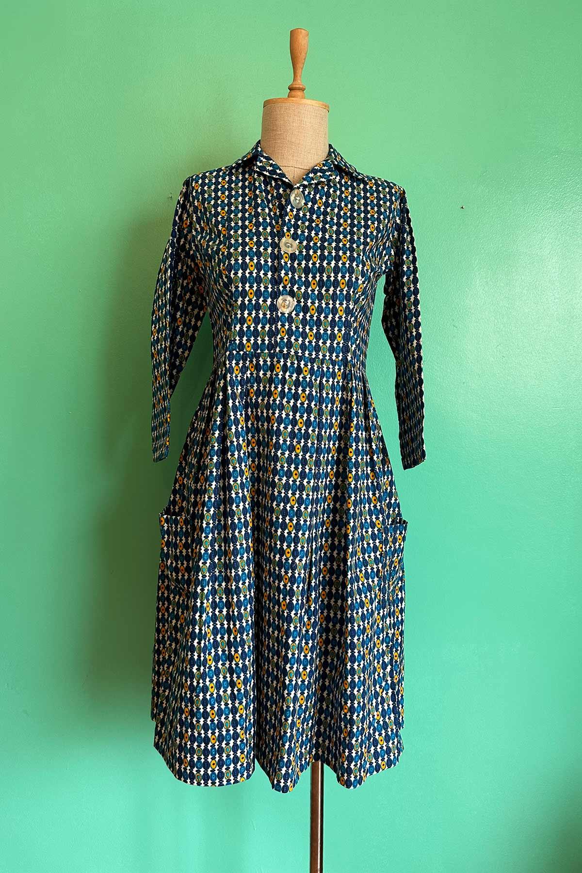 Vintage Cepli Elbise