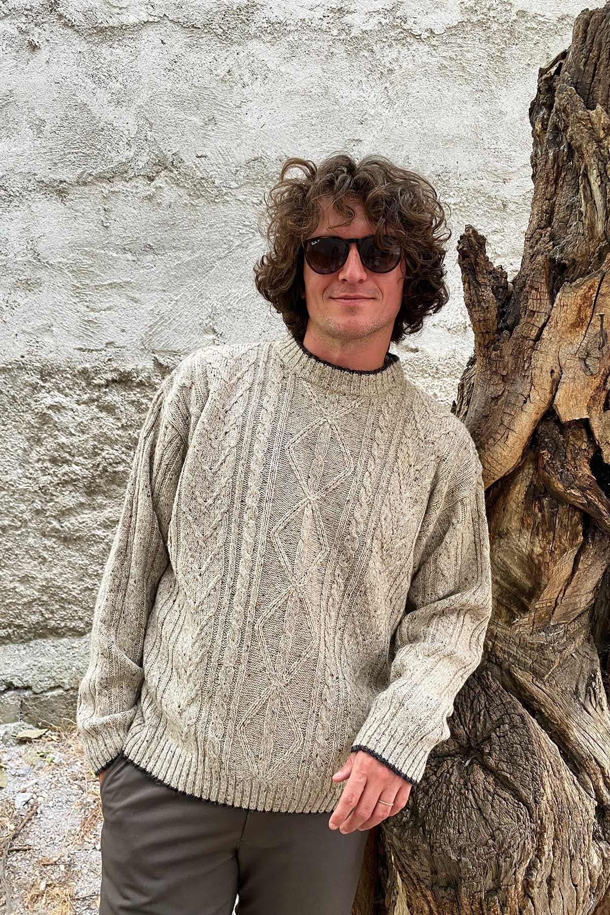 Vintage Dokulu Kazak